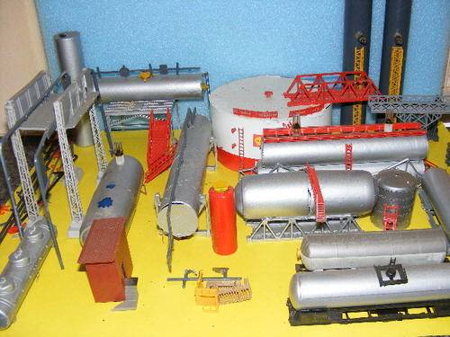 HO Oil Depot - Scratch Built.