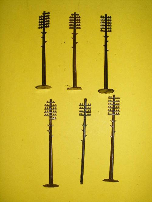 HO Telegraph Poles.