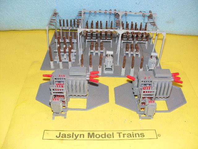 HO Electrical Substation with Two Transformers,