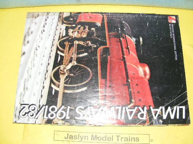 Lima HO Catalogue 1981/82