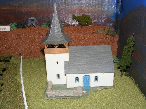 HO Kibri Church Building