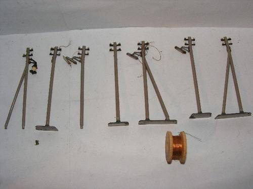 HO Telegraph Poles