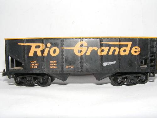 HO Rio Grande Open Ore Wagon
