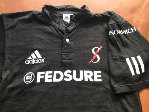 Stormers Men in Black Replica Rugby Jersey