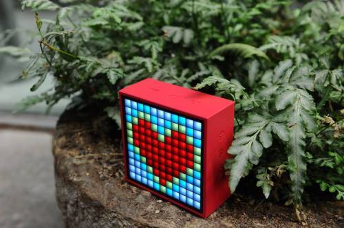 Divoom Timebox Mini Sleep Assist Smart Alarm Clock with App Programmable Pixel LED Bluetooth Speaker