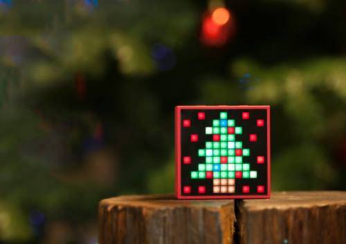 Divoom Timebox Mini Sleep Assist Smart Alarm Clock with App Programmable Pixel LED Bluetooth Speaker