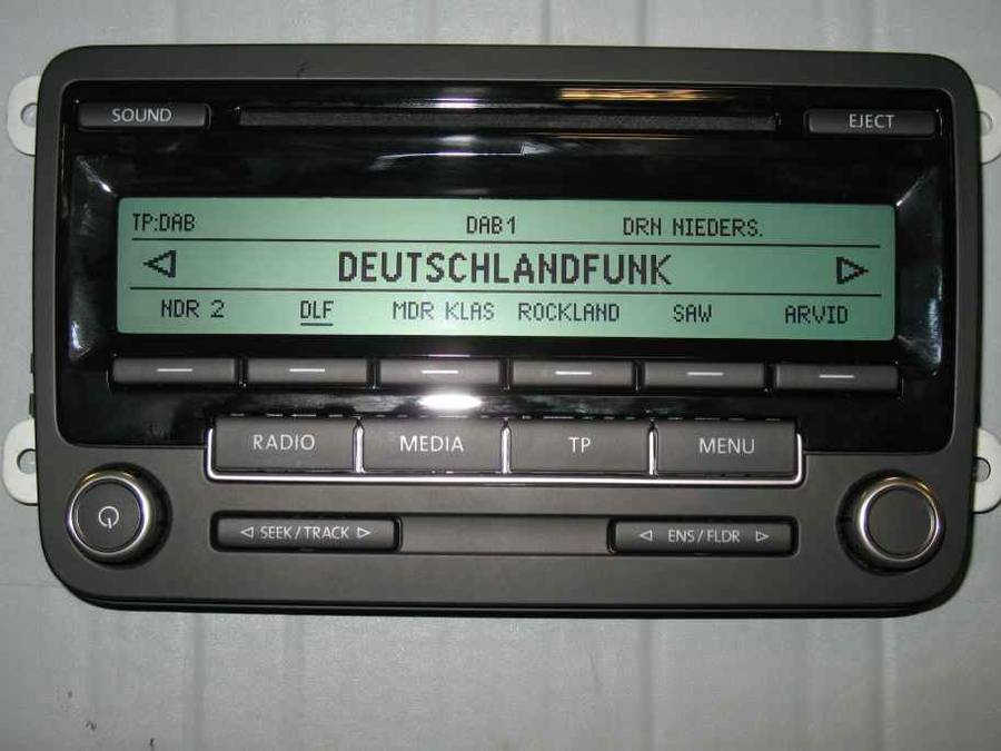 VW RCD 310 CD MP3 Player