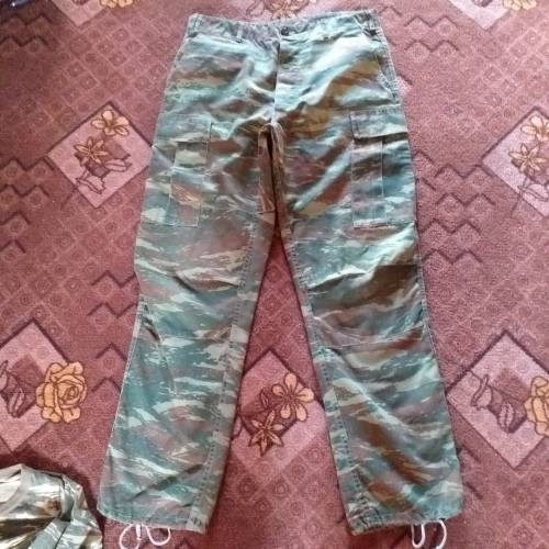 Original Greek Lizard Pattern Jacket (Large), T-Shirt (Large),Pants 36cm waist , all buttons intact