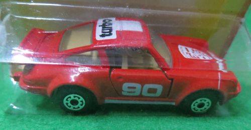 **MATCHBOX #3**PORSCHE TURBO**CARDED 1980**MADE IN ENGLAND**