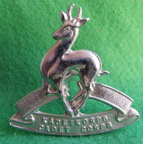 **SADF**CADET CORPS**CAP BADGE**