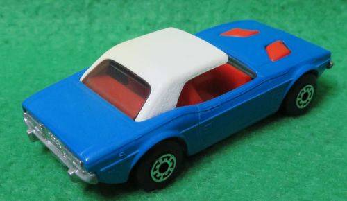 **MATCHBOX LESNEY No.1**DODGE CHALLENGER**METAL BASE**1975**