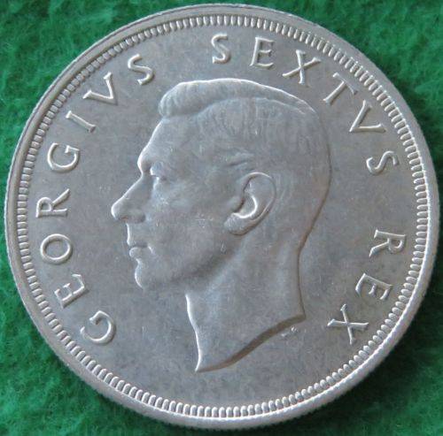 ***SOUTH AFRICA***1950 - 5 SHILLING COIN***MINTAGE ONLY 84 454***STARTS @ R1 - NO RESERVE***