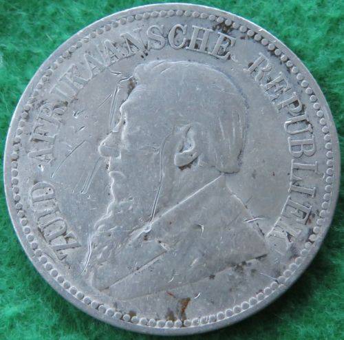 **ZAR**1893 - 2½ SHILLING COIN**MINTAGE ONLY 134 800**STARTS @ R1 - NO RESERVE**
