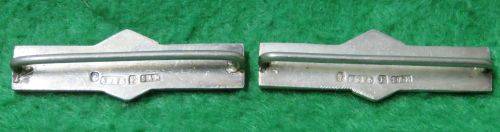 **SAPS**2 X MEDAL CLASPS**925 STERLING SILVER**MADE BY THE SA MINT**