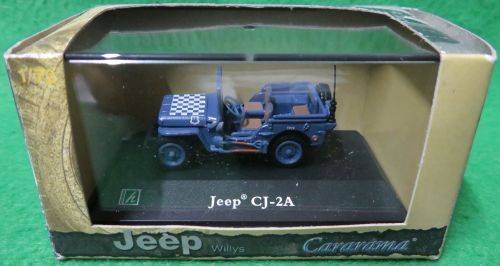 **CARARAMA**JEEP WILLYS CJ-2A**NEW BOXED 2002**