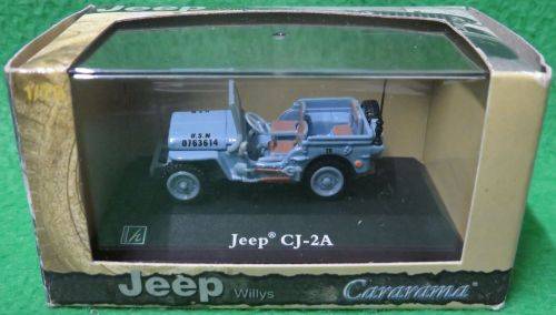 **CARARAMA**JEEP WILLYS CJ-2A**NEW BOXED 2002**