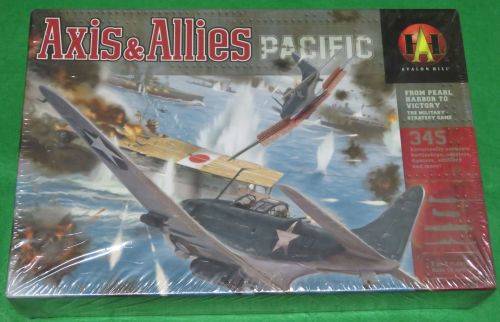 **AXIS & ALLIES PACIFIC**MILITARY STRATEGY GAME**PEARL HARBOUR TO VICTORY**HASBRO**STILL SEALED**