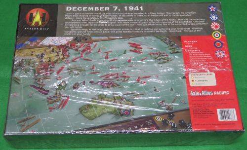 **AXIS & ALLIES PACIFIC**MILITARY STRATEGY GAME**PEARL HARBOUR TO VICTORY**HASBRO**STILL SEALED**