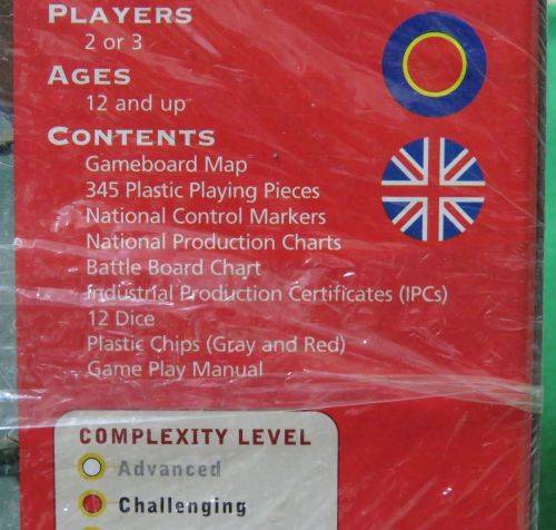 **AXIS & ALLIES PACIFIC**MILITARY STRATEGY GAME**PEARL HARBOUR TO VICTORY**HASBRO**STILL SEALED**