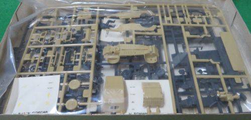**NITTO**MODEL KIT**3 IN 1**PANZER KAMPFWAGEN 1 & JEEP & BMW BIKE WITH SIDECAR**VINTAGE**1/76**