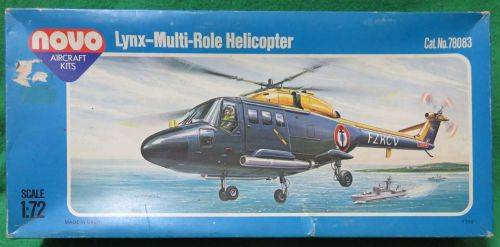 **NOVO**MODEL KIT**LYNX-MULTI-ROLE HELICOPTER**1/72**