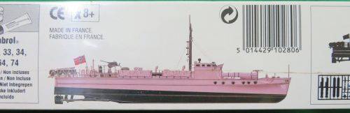 **AIRFIX**MODEL KIT**GERMAN E-BOAT**VINTAGE**1/72**