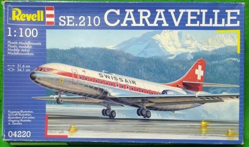 **REVELL**MODEL KIT**SE.210 CARAVELLE**1/100**
