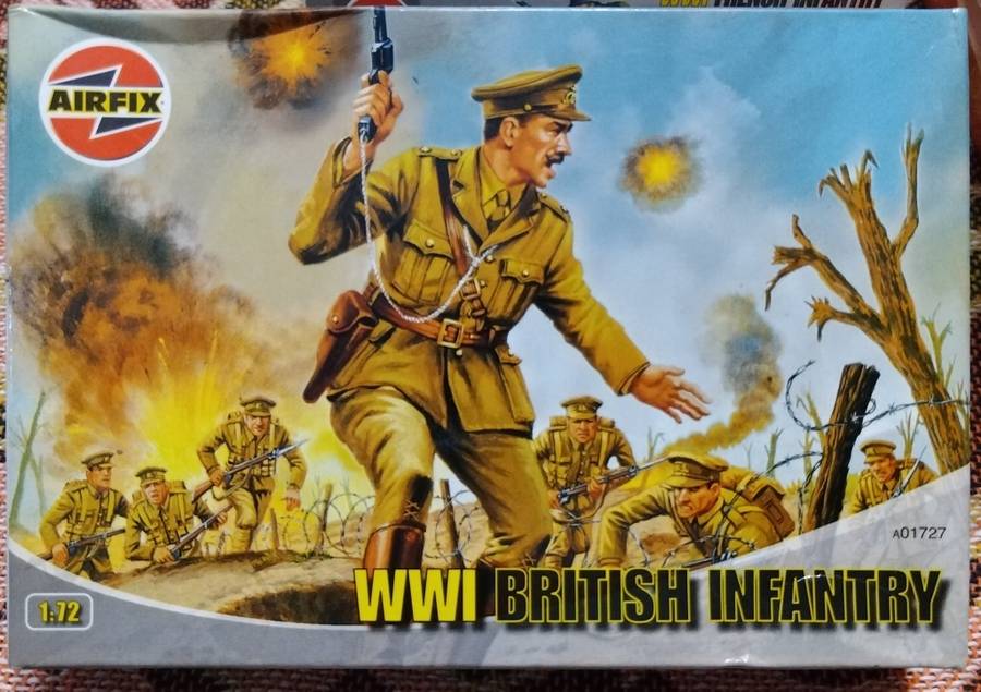**Airfix**Figures**WW1 British Infantry (48 Parts)**Vintage**1/72**
