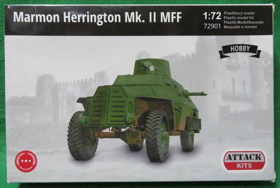 **ATTACK KITS**MODEL KIT**MARMON HERRINGTON Mk. II MFF**VINTAGE**1/72**LENGTH +-7.5CM**