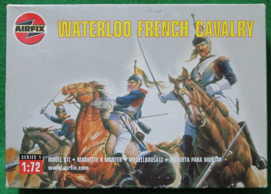 **Airfix**Model kit**Waterloo French Cavalry (32 Parts)**1/72**Vintage**