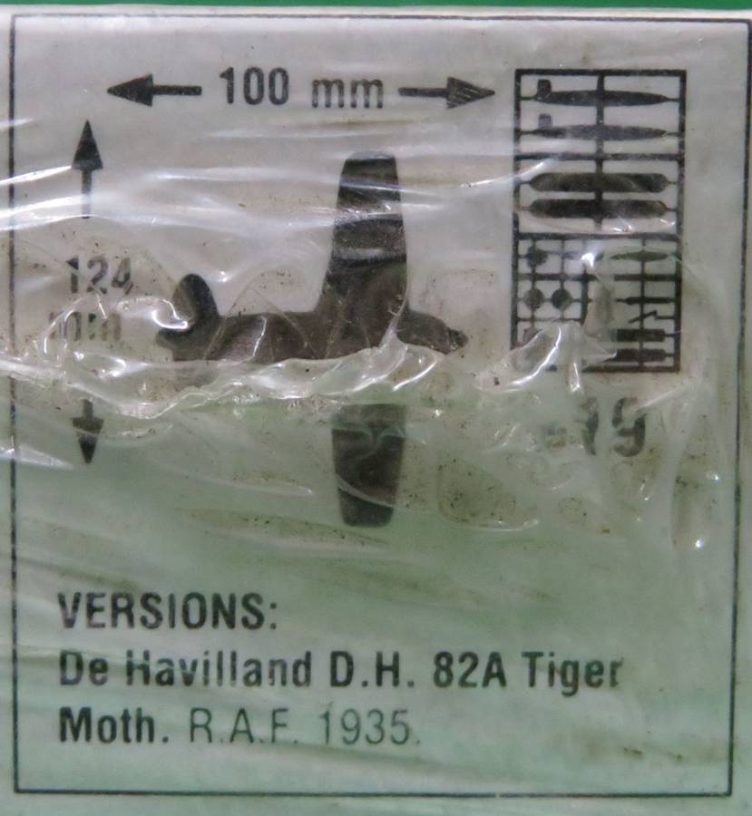 **Airfix**Model kit**D.H. Tiger Moth**Vintage**Scale 1/72**