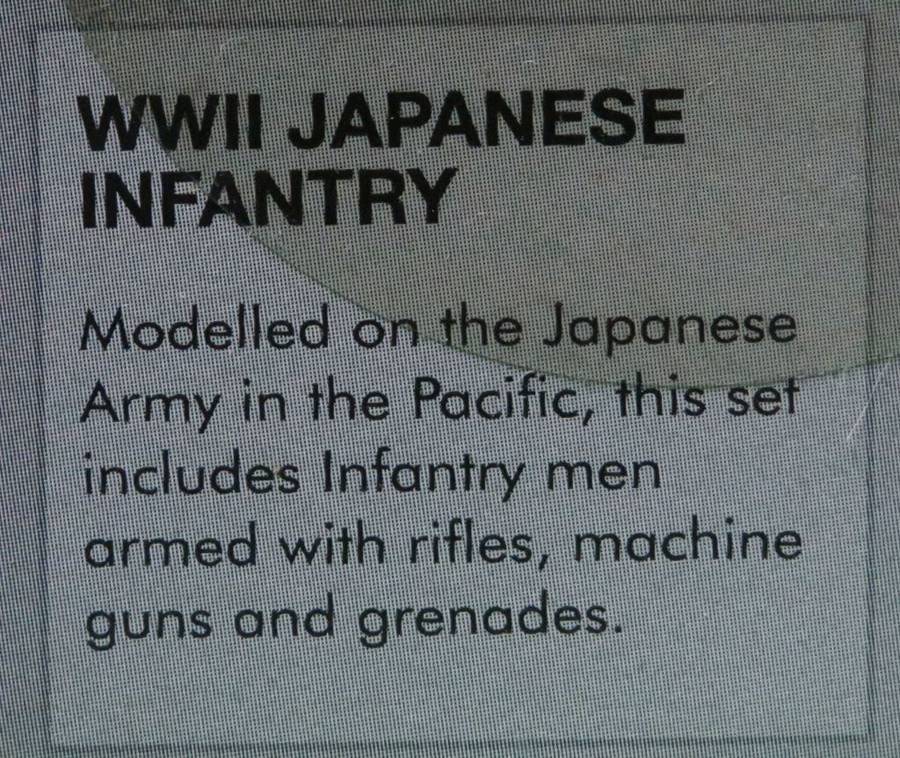 **Airfix**Model kit**WWII Japanese Infantry (48 Parts)**Vintage**1/72**