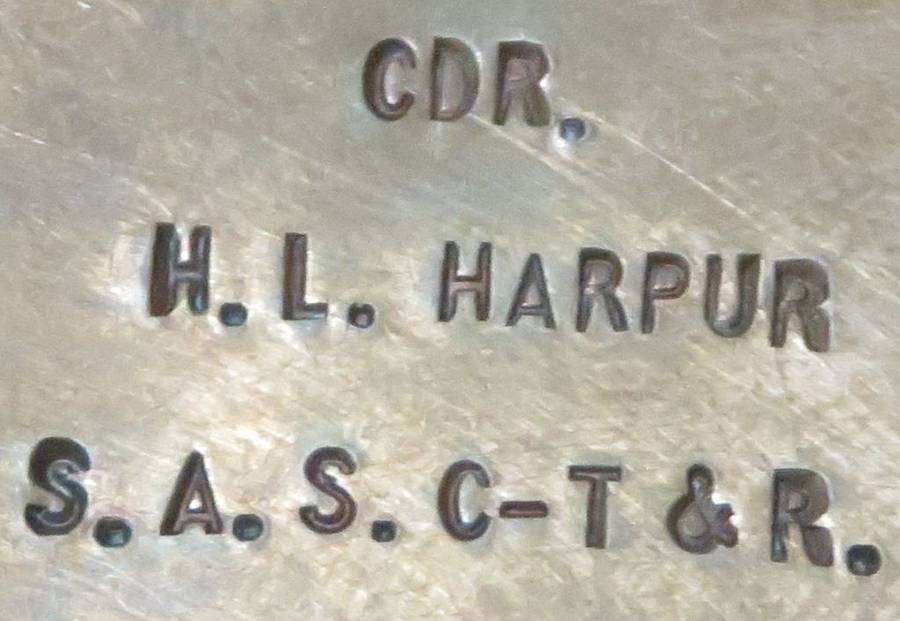 **RESERVED FOR ErrSrr1617**Boer War & WWI Medal set**Issued to H.L. Harpur**With 3 spare ribbons**