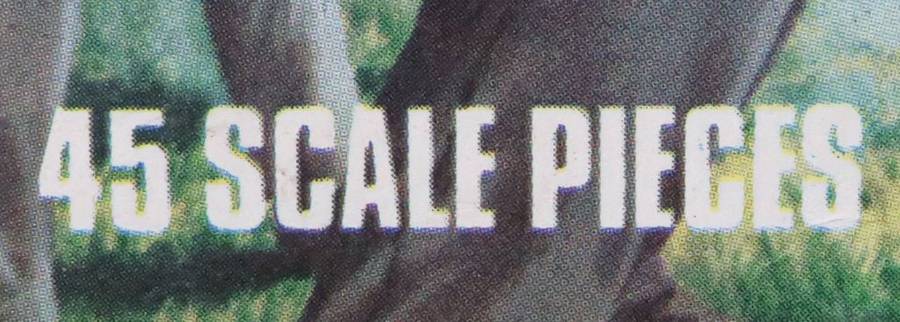 **Airfix**Model kit**Waterloo French British Infantry (45 parts) **Vintage**HO/OO**