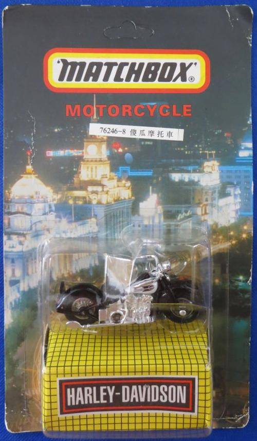 **VERY RARE**1939 KNUCKLEHEAD**MATCHBOX**HARLEY-DAVIDSON**WITH BOX**