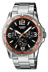 Casio Men Standard Analog Watch MTP-1299D-1A