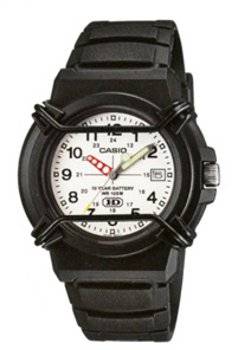 Casio  Analogue 3 Hand 10 Year Battery Mens Watch HDA-600B-7B