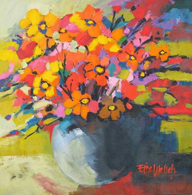 Symphony of Flowers (Large canvas 800 x 800) !!!