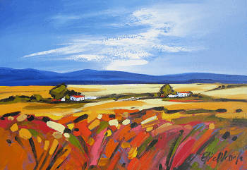 Original Landscape by Elise Wessels with Palette knife (1000 x 700)!!