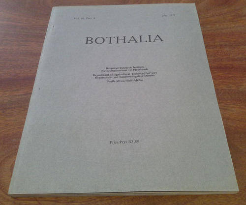 Bothalia. Vol. 10, Part 4
