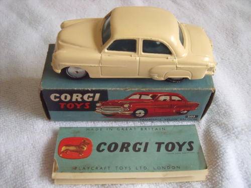 Vintage Corgi 203 Vauxhall Velox Saloon Car