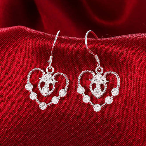 Heart Earrings and FREE Pair Heart Studs