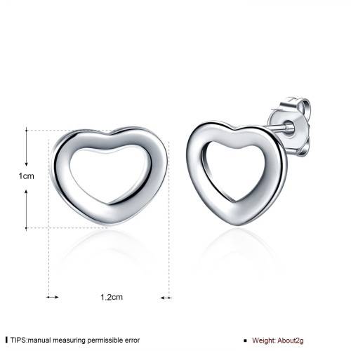 Heart Earrings and FREE Pair Heart Studs