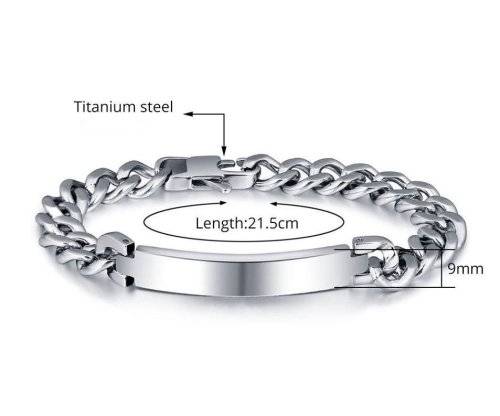 Men's Personalized Bracelets for Dad | Free Engraving | 2 designs to choose