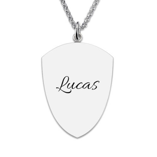 Personalized Sterling Necklace | Picture Engraving | 5 Styles to choose