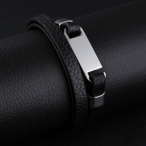 Men's Personalized Bracelets for Dad | Free Engraving | 2 designs to choose