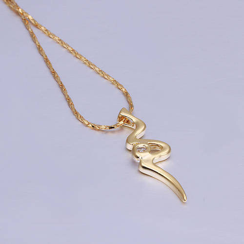 New 18K RGP Unique design Pendent with Genuine Austrian Crystal and FREE Chain