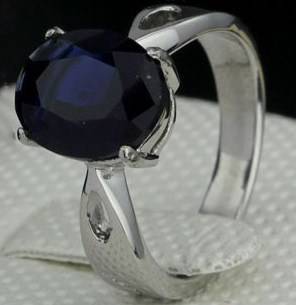 *R350* Local stock, New High quality Dark tanzanite blue stainless steel Engagement ring
