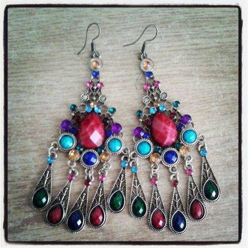 *Local Stock* New large chunky ladies Fashion dangle earrings, Not to be missed