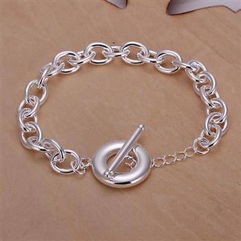 Local Stock, New 925 sterling silver filled chunky ladies bracelet, perfect to add your own charms